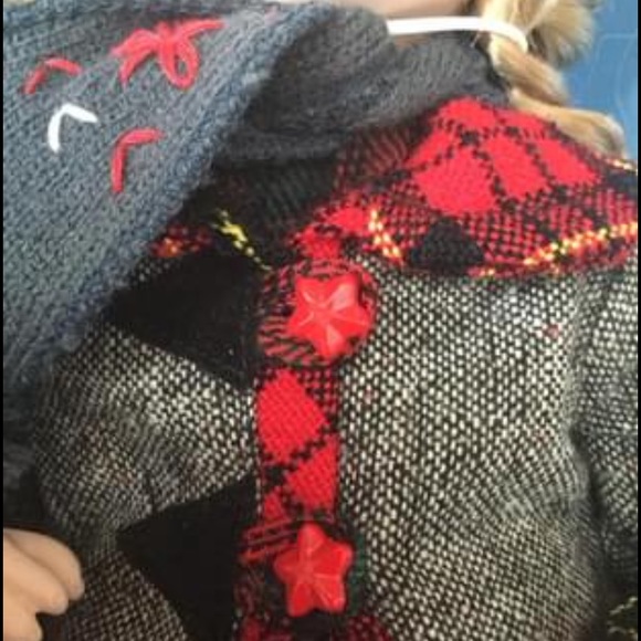 Winter Holiday Dress With Stocking Cap (Bisque Porcelain Doll) Collectible - Picture 10 of 14